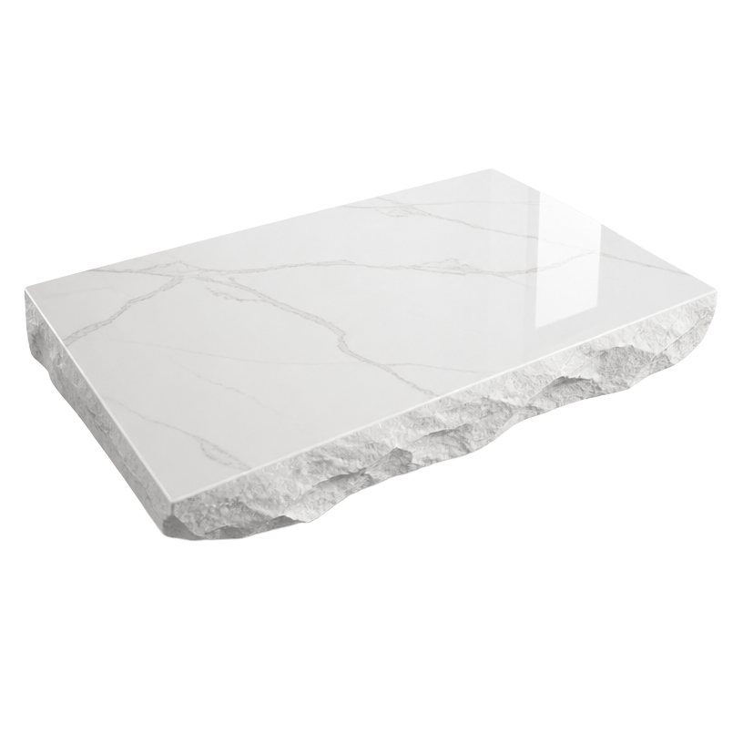 Cuarzo — muestra 3D